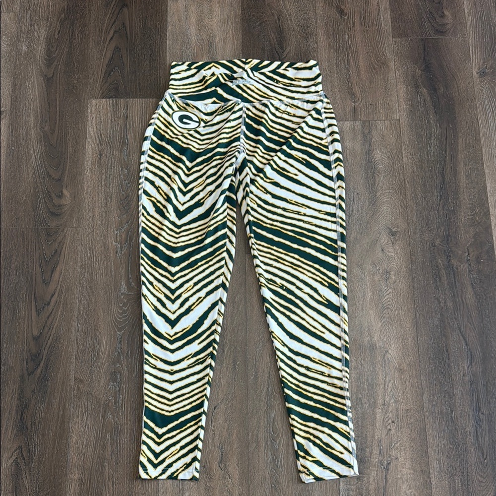 Majestic Zebra Print Leggings - Black, White, Gold